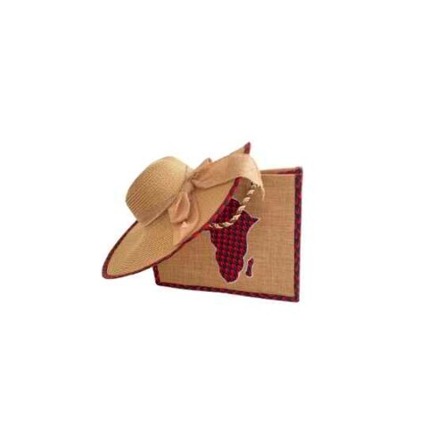 sac et chapeau en paille