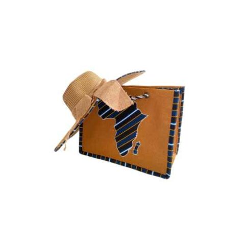 sac et chapeau motif wax