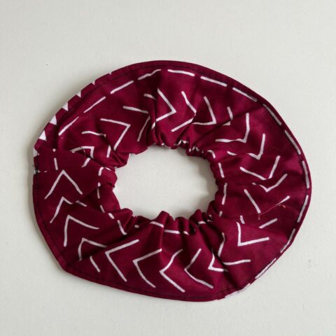 Chouchou XL en wax – Accessoire cheveux africain élastique
